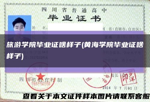 旅游學院畢業證啥樣子(黃海學院畢業證啥樣子)縮略圖