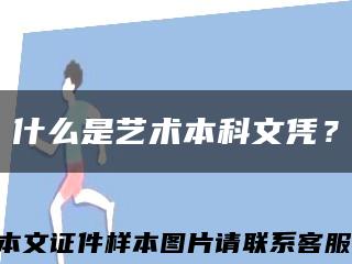 什么是藝術本科文憑？縮略圖