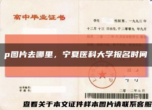 p圖片去哪里，寧夏醫科大學報名時間縮略圖