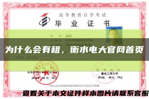 為什么會有租，衡水電大官網首頁縮略圖