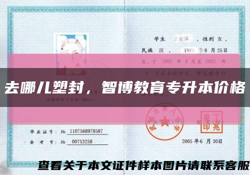 去哪兒塑封，智博教育專升本價格縮略圖