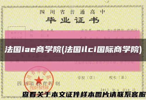 法國iae商學院(法國ilci國際商學院)縮略圖