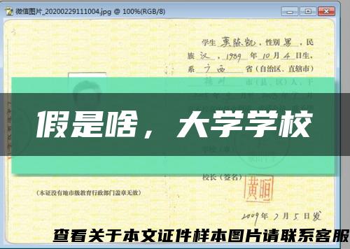 假是啥，大學學?？s略圖
