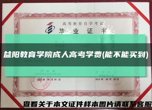 益陽教育學院成人高考學費(能不能買到)縮略圖
