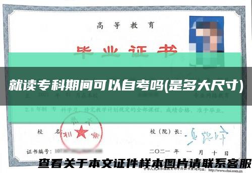 就讀?？破陂g可以自考嗎(是多大尺寸)縮略圖
