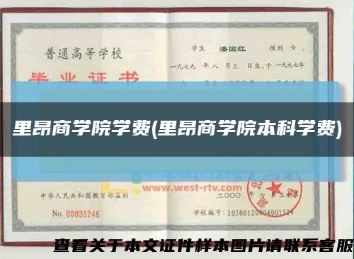 里昂商學院學費(里昂商學院本科學費)縮略圖
