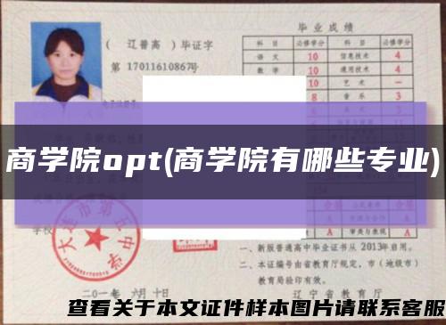 商學院opt(商學院有哪些專業)縮略圖