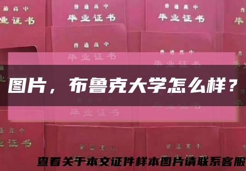圖片，布魯克大學怎么樣？縮略圖