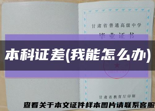 本科證差(我能怎么辦)縮略圖