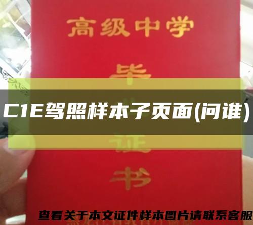 C1E駕照樣本子頁面(問誰)縮略圖