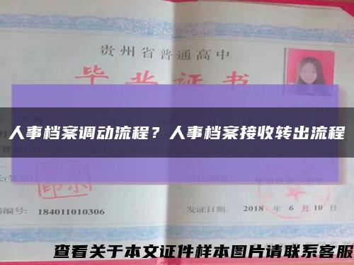人事檔案調動流程？人事檔案接收轉出流程縮略圖