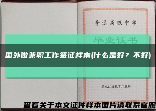 國外做兼職工作簽證樣本(什么是好？不好)縮略圖