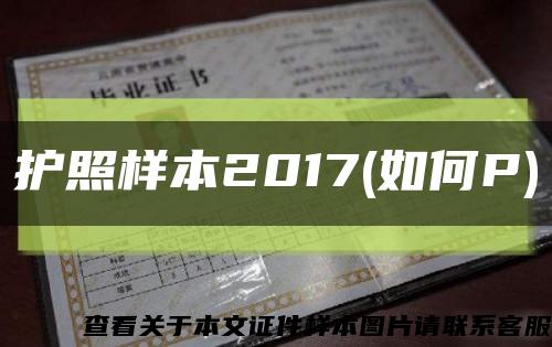 護照樣本2017(如何P)縮略圖