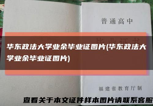 華東政法大學業余畢業證圖片(華東政法大學業余畢業證圖片)縮略圖
