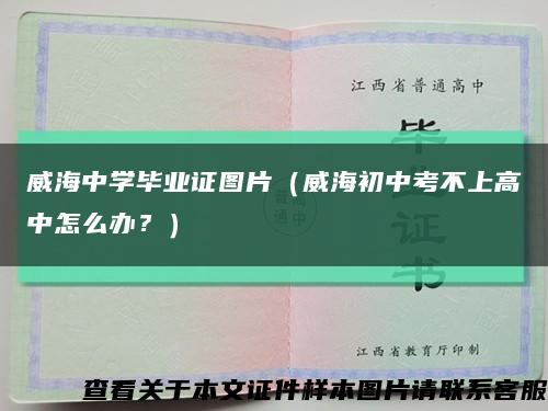 威海中學畢業證圖片（威海初中考不上高中怎么辦？）縮略圖