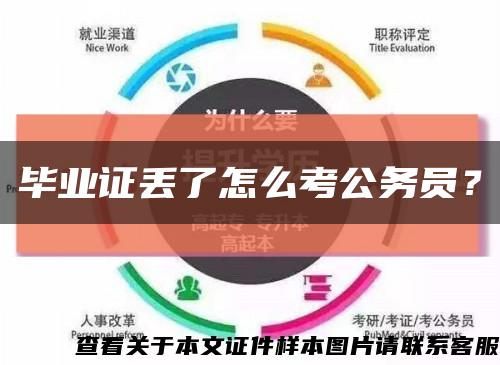畢業證丟了怎么考公務員？縮略圖