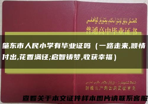 肇東市人民小學有畢業證嗎（一路走來,傾情付出,花香滿徑;啟智鑄夢,收獲幸福）縮略圖