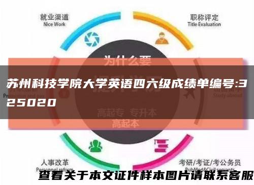 蘇州科技學院大學英語四六級成績單編號:325020縮略圖