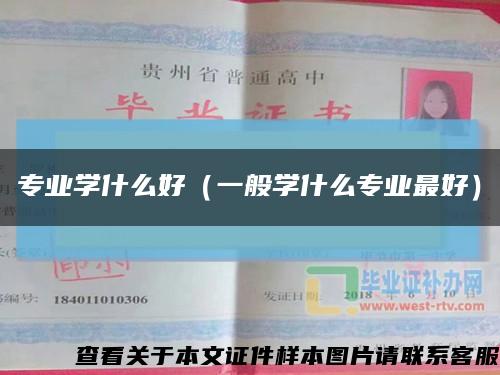 專業學什么好（一般學什么專業最好）縮略圖