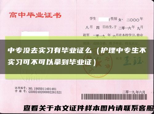 中專沒去實習有畢業證么（護理中專生不實習可不可以拿到畢業證）縮略圖