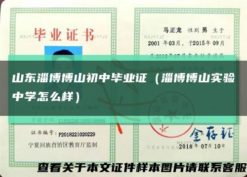 山東淄博博山初中畢業證（淄博博山實驗中學怎么樣）縮略圖