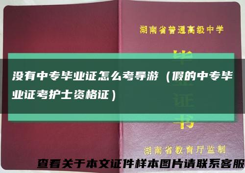沒有中專畢業證怎么考導游（假的中專畢業證考護士資格證）縮略圖