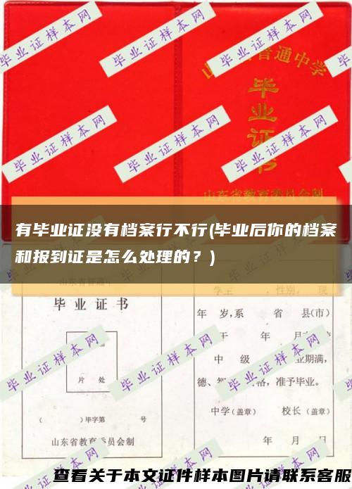 有畢業證沒有檔案行不行(畢業后你的檔案和報到證是怎么處理的？)縮略圖