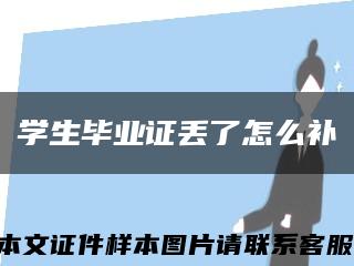 學生畢業證丟了怎么補縮略圖