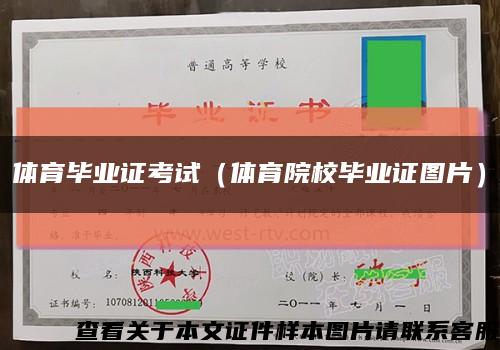 體育畢業證考試（體育院校畢業證圖片）縮略圖
