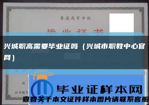 興城職高需要畢業證嗎（興城市職教中心官網）縮略圖