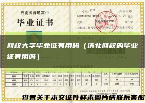 網校大學畢業證有用嗎（清北網校的畢業證有用嗎）縮略圖