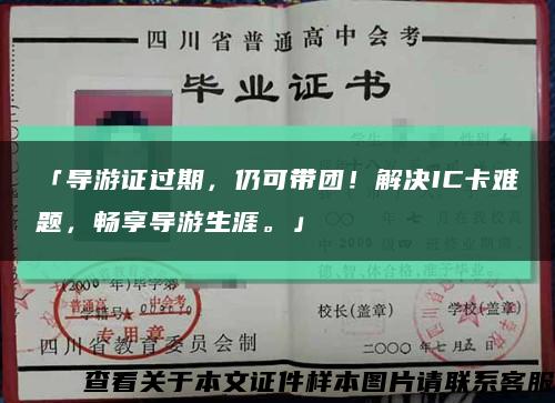 「導游證過期，仍可帶團！解決IC卡難題，暢享導游生涯?！箍s略圖