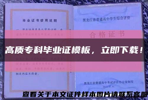 高質?？飘厴I證模板，立即下載！縮略圖