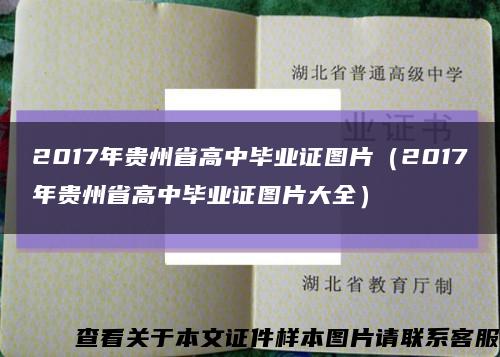 2017年貴州省高中畢業證圖片（2017年貴州省高中畢業證圖片大全）縮略圖