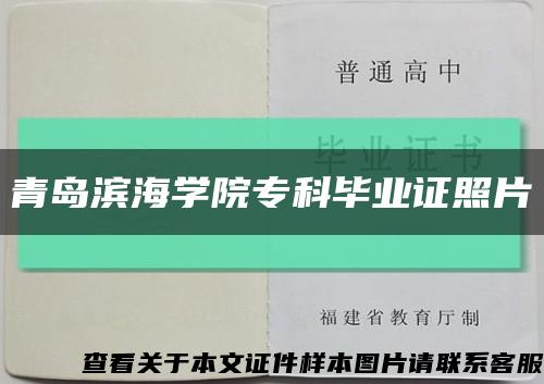 青島濱海學院?？飘厴I證照片縮略圖