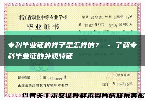 ?？飘厴I證的樣子是怎樣的？ - 了解?？飘厴I證的外觀特征縮略圖