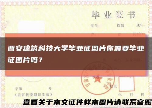 西安建筑科技大學畢業證圖片你需要畢業證圖片嗎？縮略圖