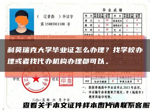 利莫瑞克大學畢業證怎么辦理？找學校辦理或者找代辦機構辦理都可以?？s略圖