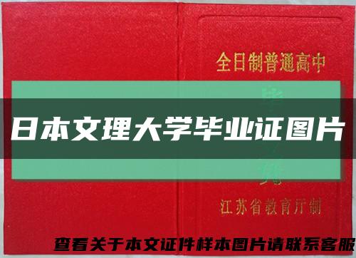 日本文理大學畢業證圖片縮略圖