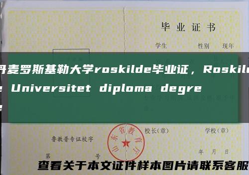丹麥羅斯基勒大學roskilde畢業證，Roskilde Universitet diploma degree縮略圖
