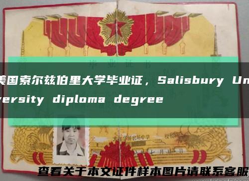 美國索爾茲伯里大學畢業證，Salisbury University diploma degree縮略圖